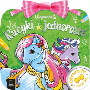 KOL. Z KOKARDĄ WSPANIAŁE KUCYKI I JEDNOROŻCE 4964