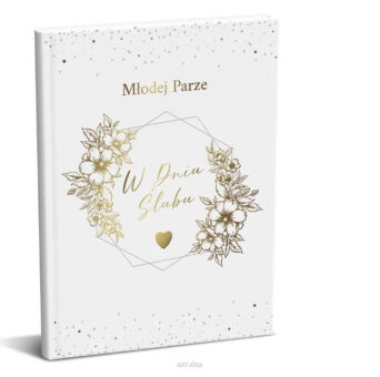 KSIĄŻECZKA PAMIĄTKA ŚLUB MŁODEJ PARZE 1165 NN