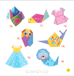 MOJE PIERWSZE ORIGAMI SUKIENKA 6542 - 5