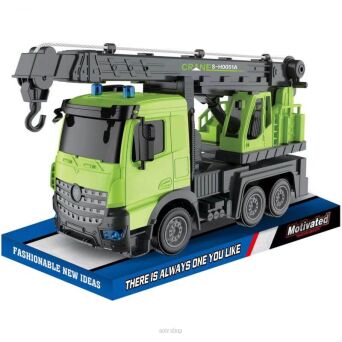 AUTO BUDOWLANE DŹWIG 33X18 CM 7335