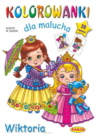 KOLOROWANKI DLA MALUCHA WIKTORIA 3822