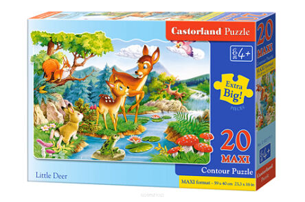 CASTOR PUZZLE 20 MAXI LITTLE DEER 2177