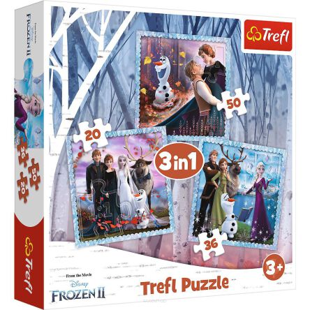 TREFL PUZZLE 3W1 MAGICZNA OPOWIEŚĆ 8538 NN