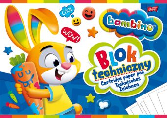 BLOK TECHNICZNY A4 BAMBINO [10] 1550 NN