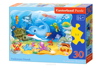 CASTOR PUZZLE 30 UNDERWATER FRIENDS 3501