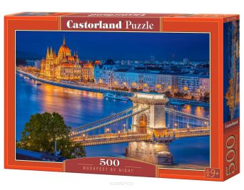 CASTOR PUZZLE 500 BUDAPEST BY NIGHT 3940