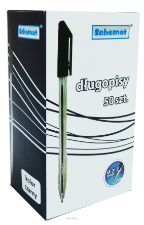 DŁUGOPIS NT TYPIC CZARNY (50) 0051