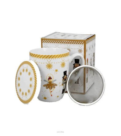 @@ KUBEK Z ZAPARZACZEM CHRISTMAS BALLERINA 1148 NN