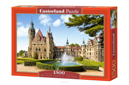 CASTOR PUZZLE 1500 MOSZNA CASTLE POLAND 0670