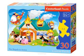 CASTOR PUZZLE 30 FIRE BRIGADE IN ACTION 3525