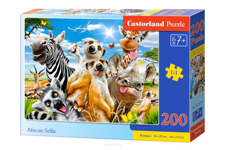 CASTOR PUZZLE 200 AFRICAN SELFIE 2148