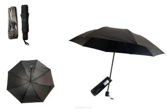 PARASOL SKŁADANY CZARNY 3246