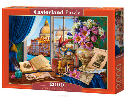 CASTOR PUZZLE 2000 VENETIAN STILL LIFE 0924