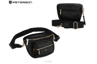 SASZETKA DAMSKA PTN MIS-08 BLACK 2041 NN