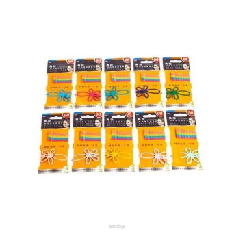 OZDOBA DO WŁOSÓW SPINKA + WSUWKI BLISTER R7197