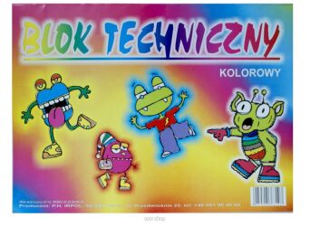 BLOK TECHNICZNY A3 KOLOR [20] 5528