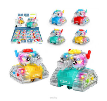 CZOŁG WIEŻYCZKA ZE ŚW. 8X9 CM (12) 9323