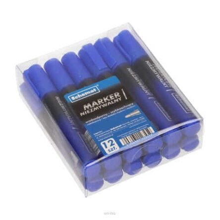 MARKER OKRĄGŁY NIEZMAZYWALNY NIEBIESKI [12] 3459