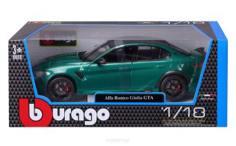 BBURAGO 1:18 ALFA ROMEO GULIA GTA MET GREE 4460 NN