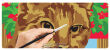 MALOWANIE PO NUMERACH KOT 33x24 CM 3002 - 2