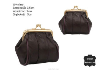 PORTMONETKA SKÓRZANA 662-8442 D.BROWN 8442 NN