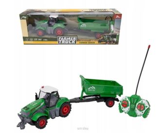 TRAKTOR NA RADIO PRZYCZEPA USB 50X16 CM 5039