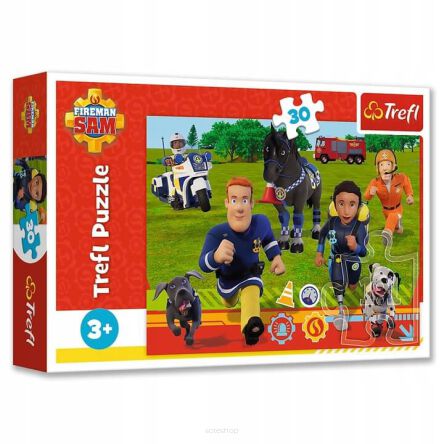 TREFL PUZZLE 30 STRAŻAK SAM GOTOWI DO... 2972 NN