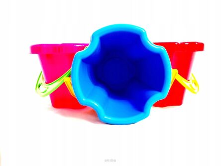 WIADERKO DO PIASKU KWIATEK 15x16 CM 0459