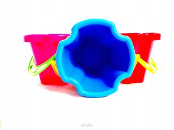 WIADERKO DO PIASKU KWIATEK 15x16 CM 0459