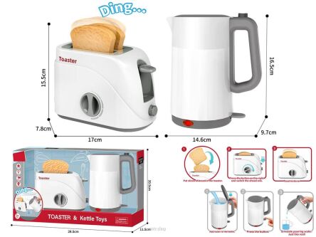 CZAJNIK NA WODĘ + TOSTER ŚW. DŹW 28X20 6172