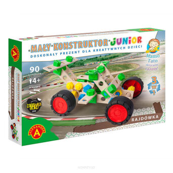 MAŁY KONSTRUKTOR JUNIOR 3W1 RAJDÓWKA 9391