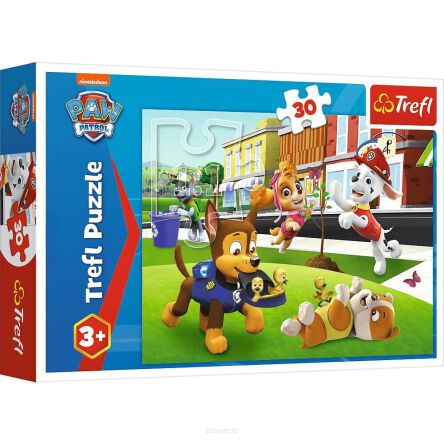 TREFL PUZZLE 30 PSIAKI W AKCJI 3061 NN