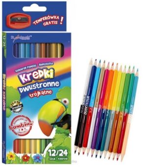 KREDKI OŁ TRÓJ 12/24 KOL+ TEMPER BAMBINO 4940 NN