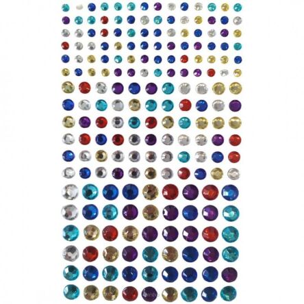 DŻETY MIX KOL I WIELKOŚCI 4, 6, 8 mm 204 SZT 5063