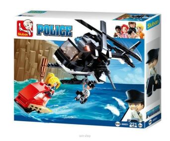 KLOCKI SLUBAN POLICE POLICJA HELIKOPTE 221 EL 7067