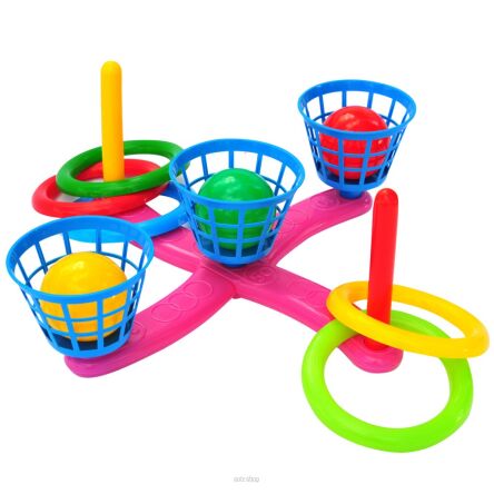 GRA ZRĘCZNOŚCIOWA SERSO Z KOSZYKAMI 37X37 CM 5463