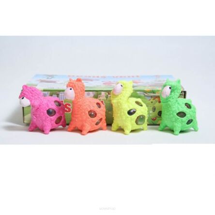 GNIOTEK SQUISHY KOLOROWA ALPAKA 6X9 CM (12) 8177