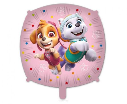 BALON FOLIOWY PAW PATROL SKYE & EVEREST 18