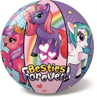 PIŁKA GUMOWA KONIKI PONY BESTIES FOREVE 23 CM 2091