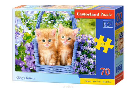 CASTOR PUZZLE 70 GINGER KITTENS 0169