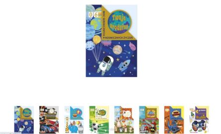 KARTKA URODZINY DZIECI Z CYFRĄ WYMIENNĄ (25) 5789