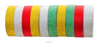 TAŚMA BROKATOWA 15mm 3M 10 SZT ALIGA 6854 NN