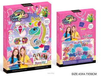 KORALIKI JEDNOROŻEC 500 SZT 43X59 CM 5090