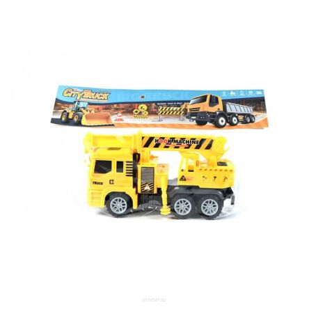 AUTO BUDOWLANE DŹWIG 20 CM 3853