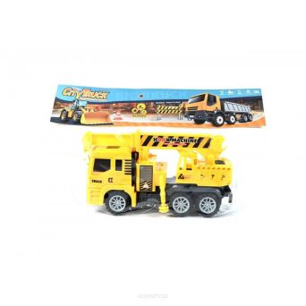 AUTO BUDOWLANE DŹWIG 20 CM 3853