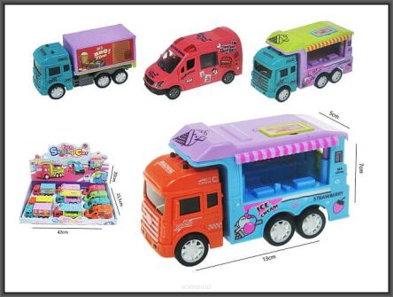 AUTO FOOD TRUCK 13 CM (12) 8385