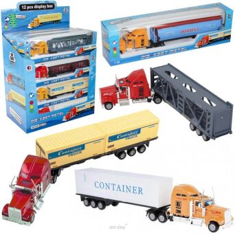 AUTO CIĘŻARÓWKA TIR METAL 37X10 (12) 8097