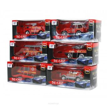 AUTO STRAŻ MIX 12X6 CM (12) 4690