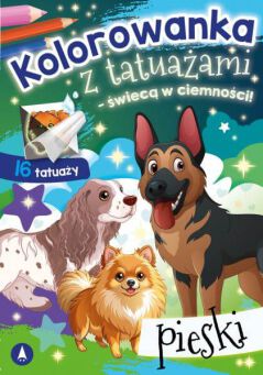 KOLOROWANKA TATUAŻE ŚWIECĄCE PIESKI 9746