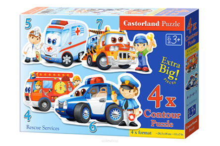 CASTOR PUZZLE 4-5-6-7 RESCUE SERVICES 4393